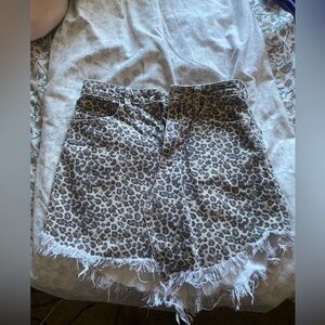 Cheetah print skirt — we the people